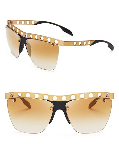 prada triangle mirror price|Prada Mirrored Sunglasses for Women .